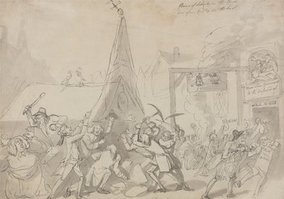 Le test - Thomas Rowlandson