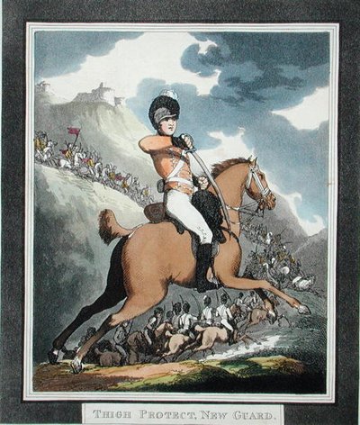 Protection de cuisse, nouvelle garde, de 
