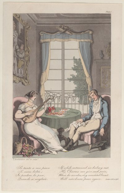Page de titre, de Naples et la Campagna Felice : dans une série de lettres adressées, 1er juin 1815 - Thomas Rowlandson