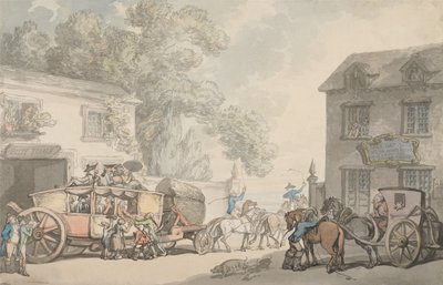 Voyager en France - Thomas Rowlandson