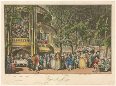 Vauxhall - Thomas Rowlandson