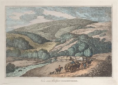 Vue près de Bridport, dans le Dorsetshire - Thomas Rowlandson