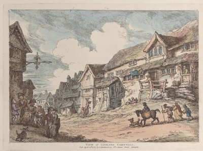 Vue sur Liskard, en Cornouailles - Thomas Rowlandson