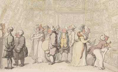 Exposition à la Royal Academy - Thomas Rowlandson