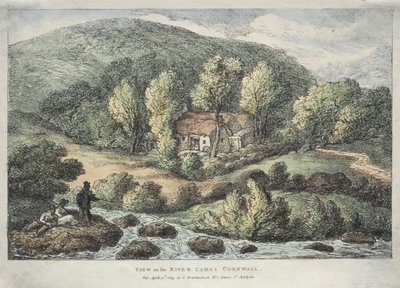 Vues en Cornouailles : Vue sur la rivière Camel, Cornouailles - Thomas Rowlandson