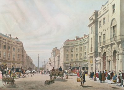 Regent Street, vers la colonne du duc d