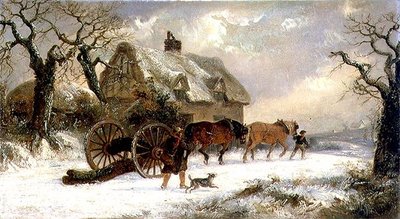 Transport de bois - Hiver - Thomas Smythe
