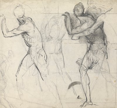 Esquisse de figures classiques en action - Thomas Stothard
