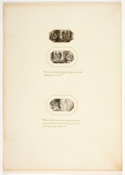 Studie für eine Platte aus Telemachus - Thomas Stothard
