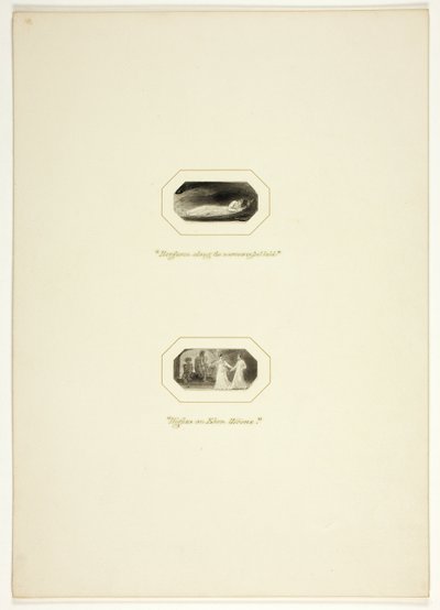 Étude pour une planche de Les Triomphes de la Tempérance, dans le Royal Engagements Pocket Book de 1796 - Thomas Stothard