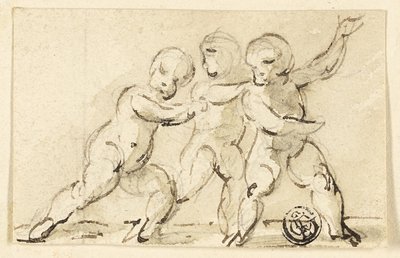 Trois Putti en Jeu - Thomas Stothard