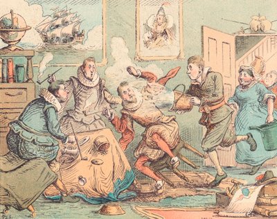 La pipe de Sir Walter Raleigh éteinte, vers 1884 - Thomas Strong Seccombe