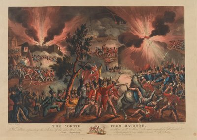 La sortie de Bayonne, 1814 - Thomas Sutherland