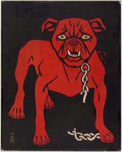Die Simplicissimus-Bulldogge - Thomas Theodor Heine