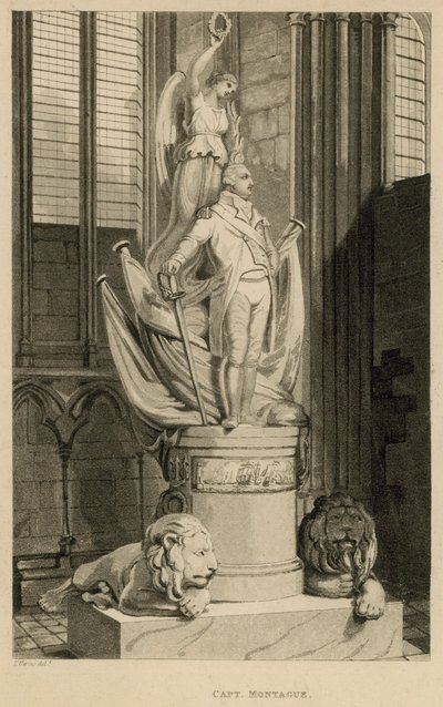 Mémorial au capitaine Montague, Abbaye de Westminster, Londres - Thomas Uwins