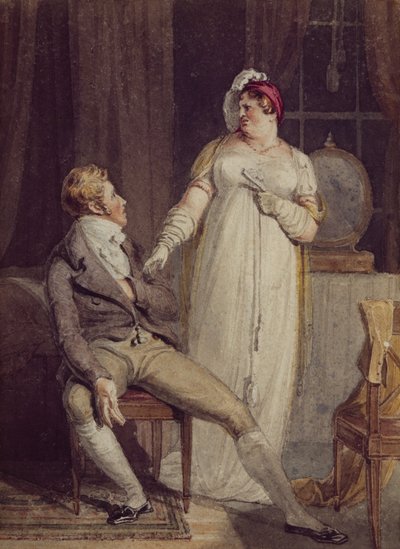 Tom Jones et Mme Weston - Thomas Uwins