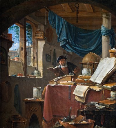 Un érudit dans son étude - Thomas Wyck