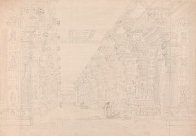 Tremal Naigs Choultry, Madura, juillet 1792 - Thomas und William Daniell