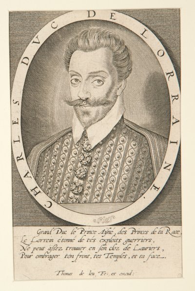 Charles, duc de Lorraine - Thomas de Leu