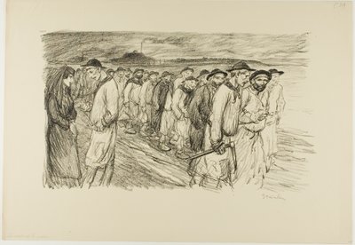 Sortir de la mine - Théophile Alexandre Pierre Steinlen