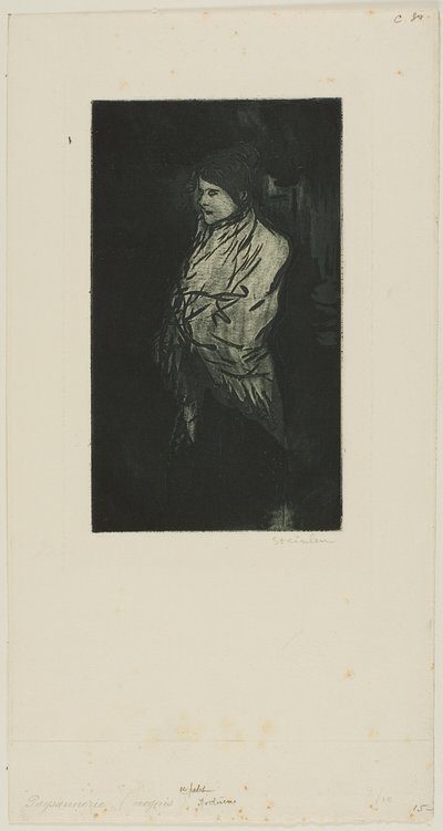 Première pièce de nuit - Théophile Alexandre Pierre Steinlen