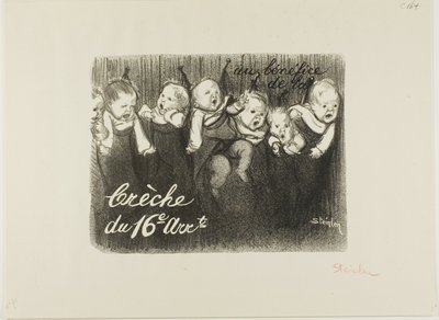 Au profit de la pépinière du 16e arrondissement - Théophile Alexandre Pierre Steinlen