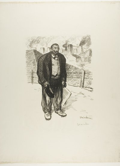 Travailleur honnête - Théophile Alexandre Pierre Steinlen