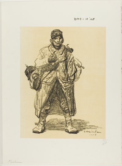 Fantassin - Théophile Alexandre Pierre Steinlen