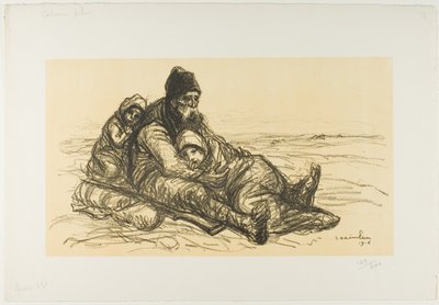 Cavalerie serbe, deuxième épisode - Théophile Alexandre Pierre Steinlen
