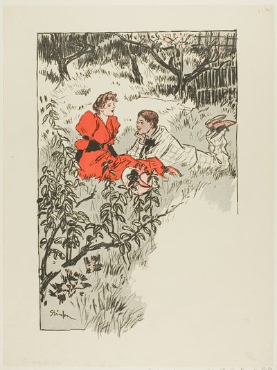 Printemps - Théophile Alexandre Pierre Steinlen