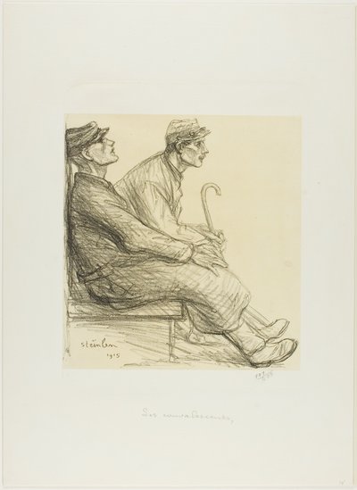 Les convalescents - Théophile Alexandre Pierre Steinlen