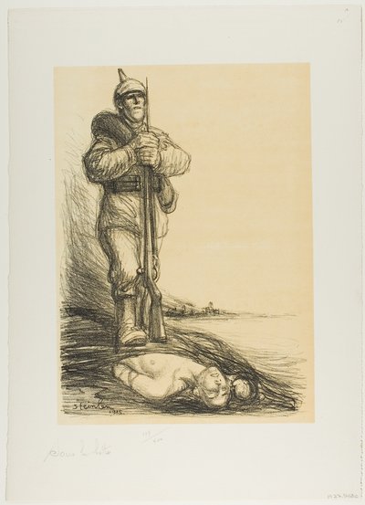 Sous la botte - Théophile Alexandre Pierre Steinlen