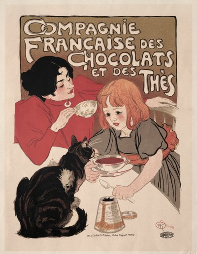 Compagnie Française des Chocolate et des Thés - Théophile Alexandre Steinlen