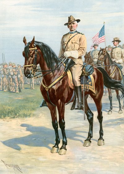 Major-Général Wesley Merritt, U. S. A. - Thure de Thulstrup