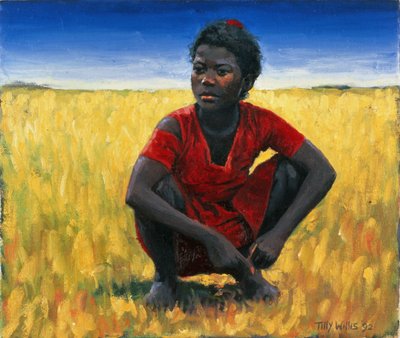Fille en rouge, 1992 - Tilly Willis