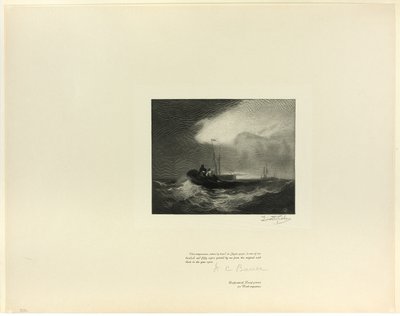 Bateaux de Pêche au Large de Yarmouth, des Vieux Maîtres Anglais - Timothy Cole