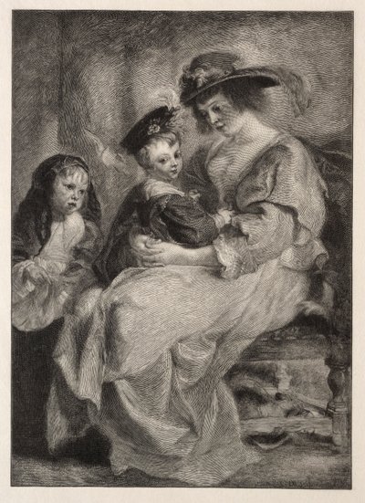 Hélène Fourment et ses enfants, 1894 - Timothy Cole