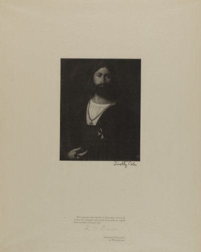 Anciens maîtres italiens - Timothy Cole