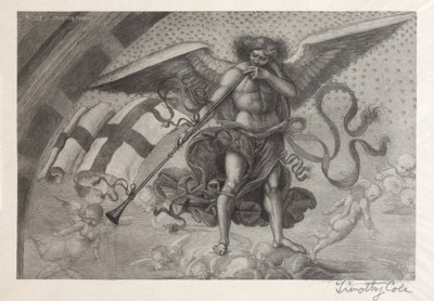 Maîtres italiens anciens : Ange sonnant de la trompette, 1888-1892 - Timothy Cole