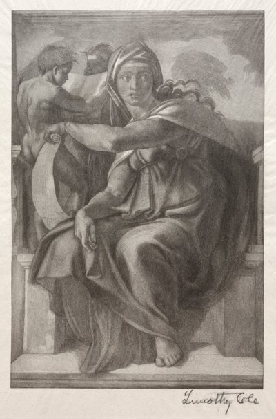 Maîtres italiens anciens : La Sibylle delphique, 1890 - Timothy Cole