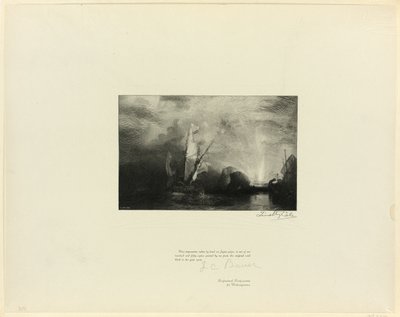 Ulysse raillant Polyphème, des Maîtres anglais anciens - Timothy Cole