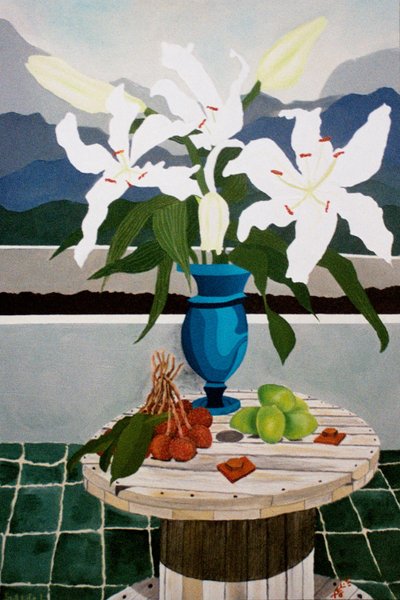 Lys, citron vert et litchi, 2004 - Timothy Nathan Joel