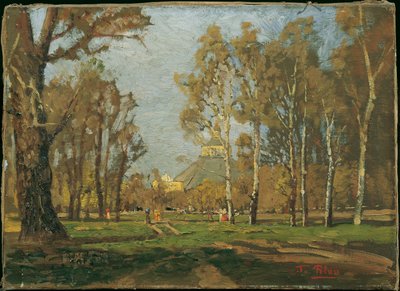 Au Prater près de la Rotonde - Tina Blau