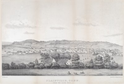 Plainville, Conn. depuis le sud-ouest - Titus H. Darrow