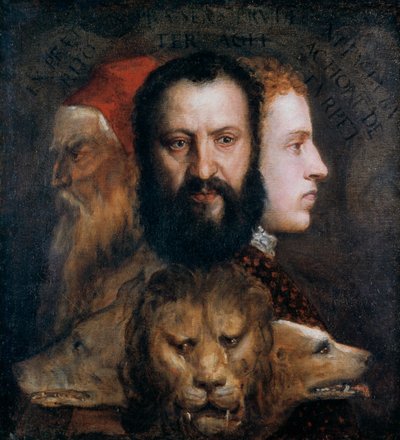 Allégorie de la Prudence, vers 1565-1570 - Tiziano Vecelli