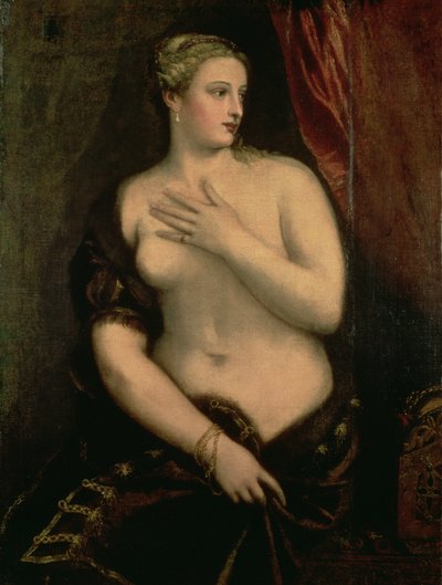 Vénus contemplant son reflet dans un miroir - Tiziano Vecelli