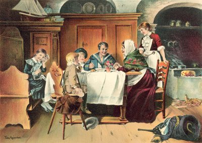 Le retour à la maison après le premier voyage - Toby Edward Rosenthal