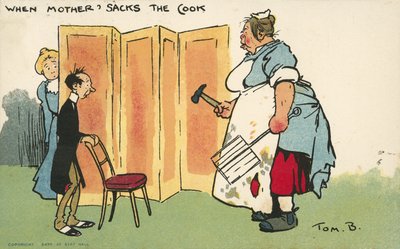 Quand Maman Renvoie la Cuisinière - Tom Browne