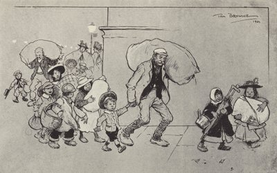 Vos yeux se fixent sur une procession - Tom Browne