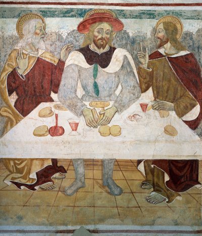 Le souper avec les disciples d